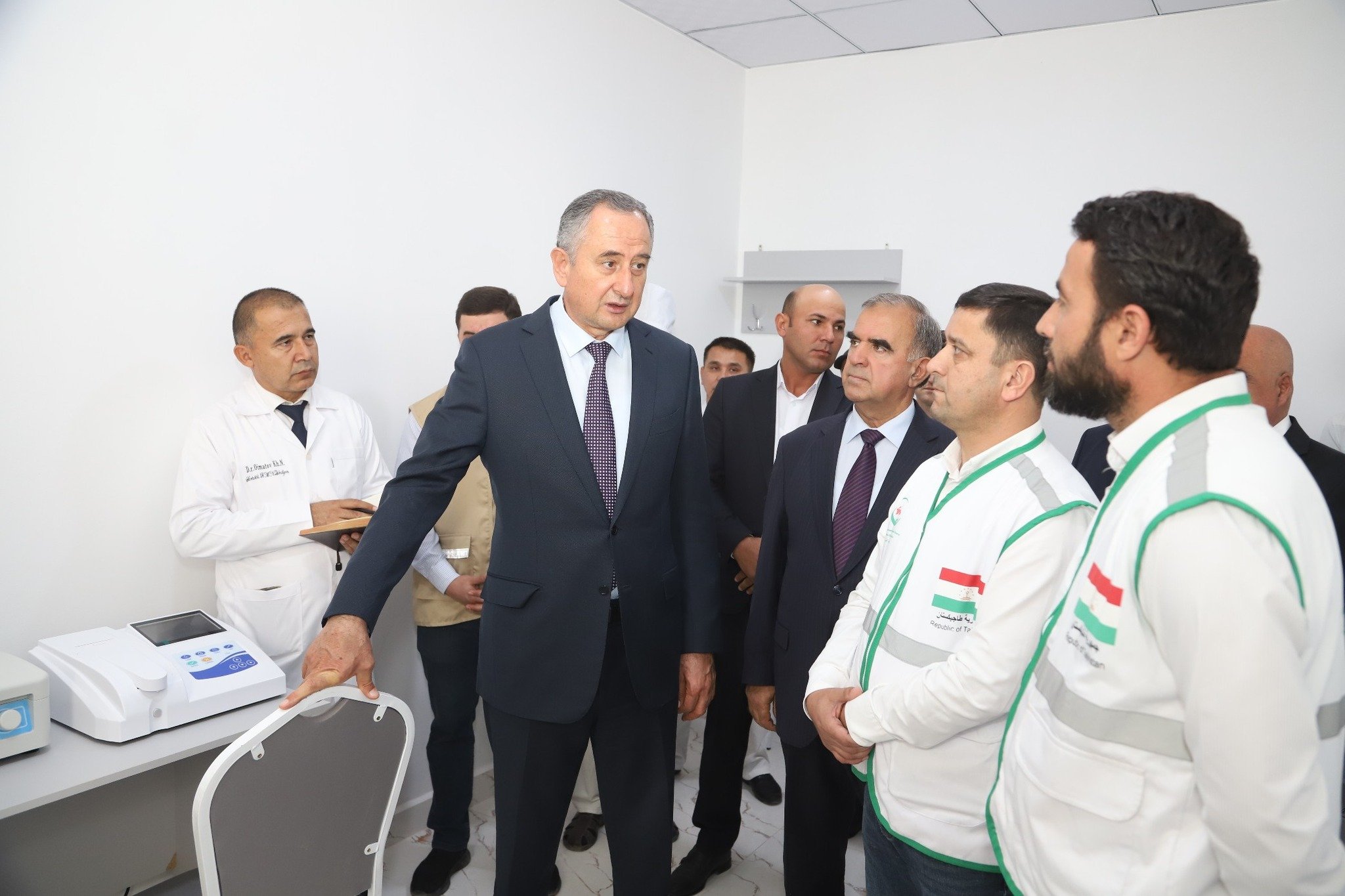 ИФТИТОҲИ БИНОИ ИЛОВАГИИ БЕМОРХОНАИ №2-И НОҲИЯИ ҚУБОДИЁН АЗ ҶОНИБИ РАИСИ ВИЛОЯТ