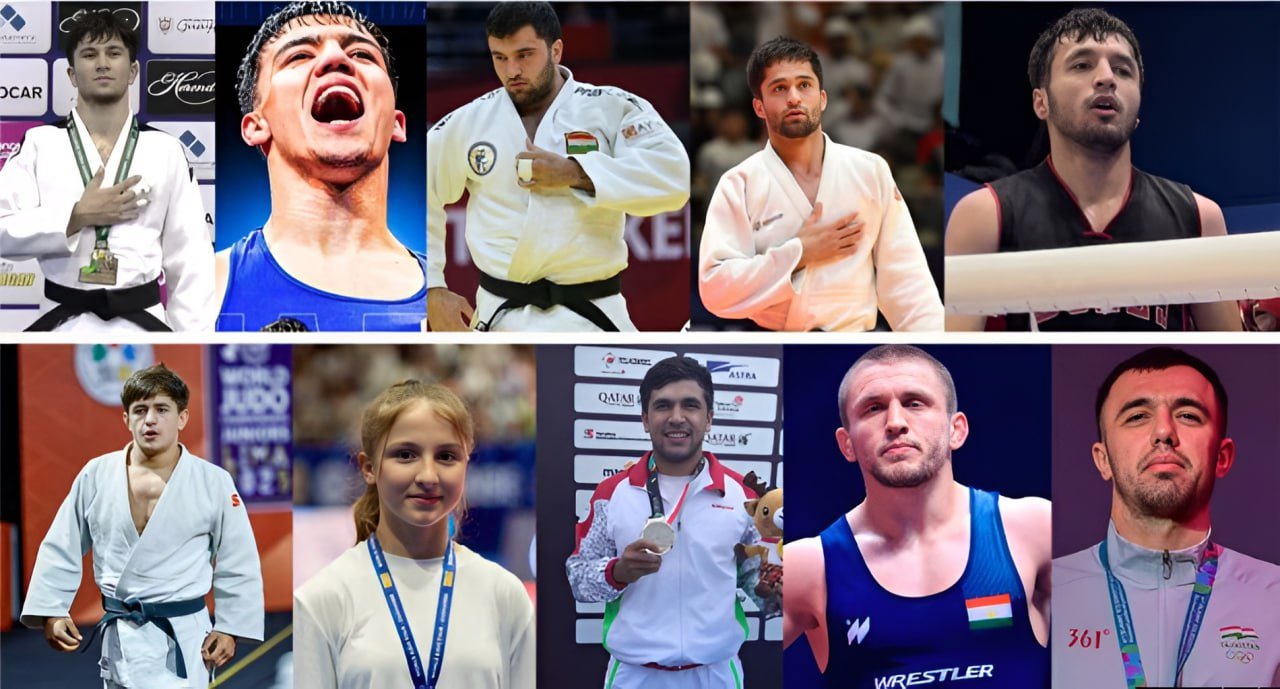 10 варзишгари  беҳтарини Тоҷикистон  дар соли 2025