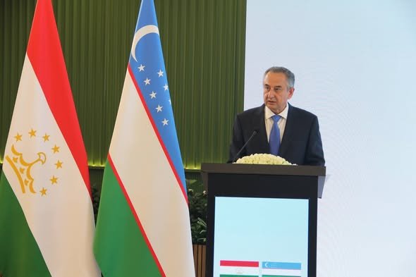 ИШТИРОКИ РАИСИ ВИЛОЯТ ДАР ФОРУМИ II БАЙНИМИНТАҚАВИИ СОҲИБКОРИИ ТОҶИКИСТОН ВА ӮЗБЕКИСТОН
